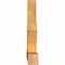 Ekena Millwork Saratoga Rough Sawn Timber Gable Bracket, Western Red Cedar, 72"W x 27"H x 4"D x 4"F, 9/12 Pitch GBW072X27X0404SAR00RWR - alternate 3